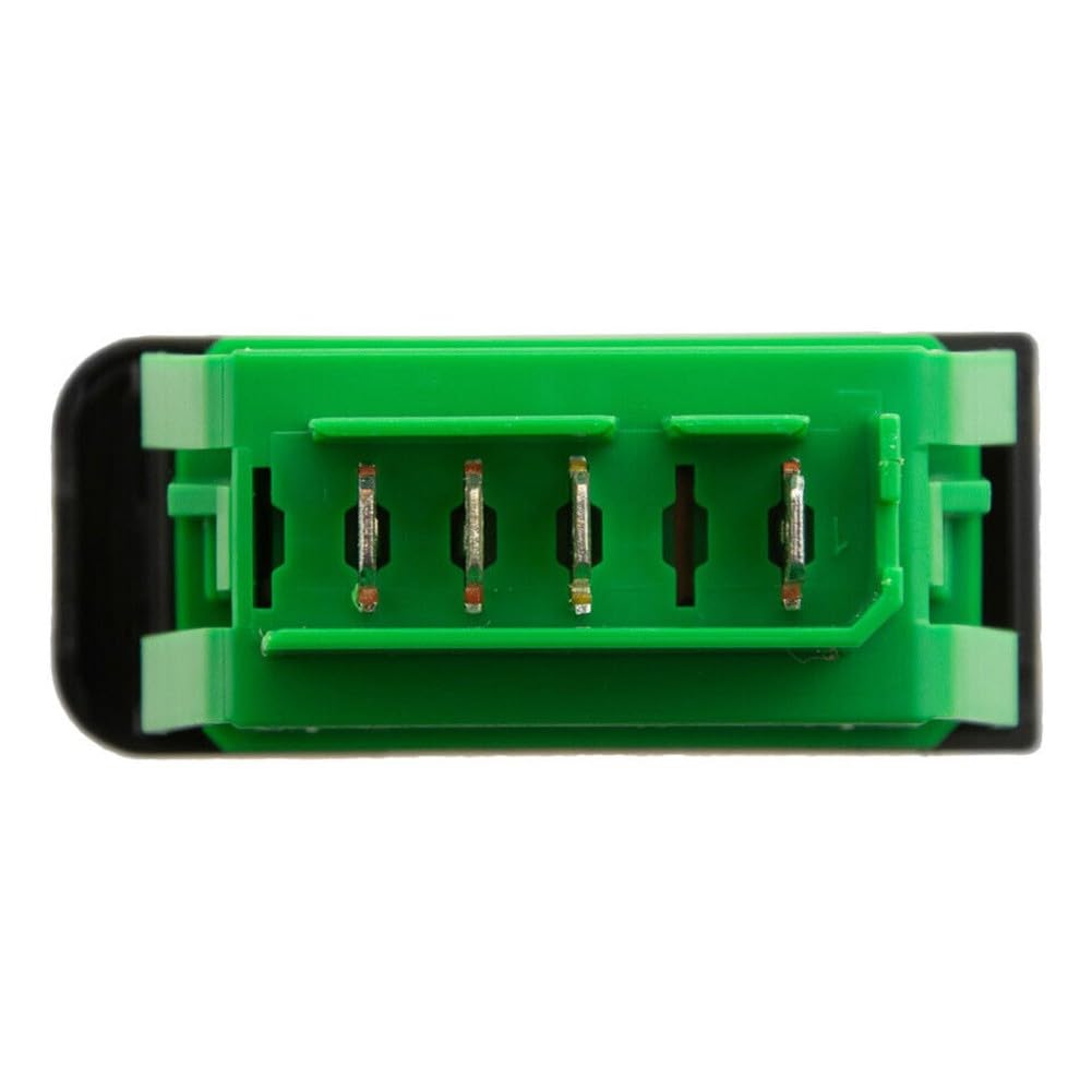Interruttore alzacristallo elettrico compatibile con Citroen C1/Peugeot 107/1007 2005-2014 e Toyota Aygo 2005-2014, plastica nera, OEM 6554.KZ 84810-0H010