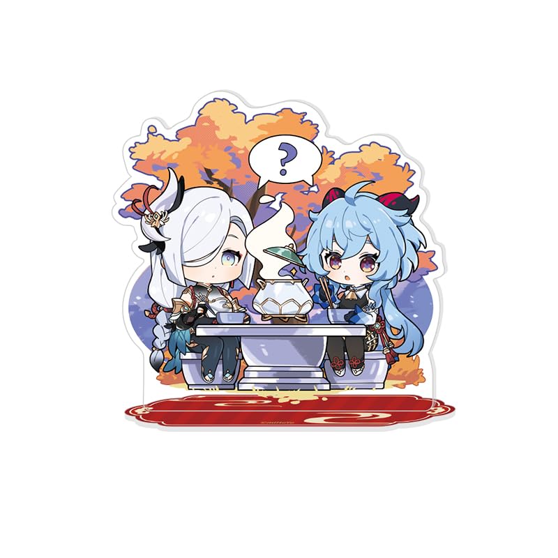 Genshin Impact The Exquisite Night Chimes Series Chibi Character Stand - Spring Festival Day 2