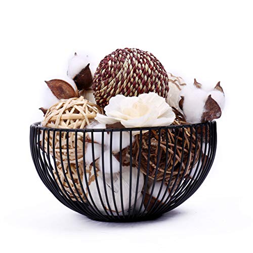 Idyllic Assorted Decorative Spherical Natural Woven Twig Rattan thumb #5
