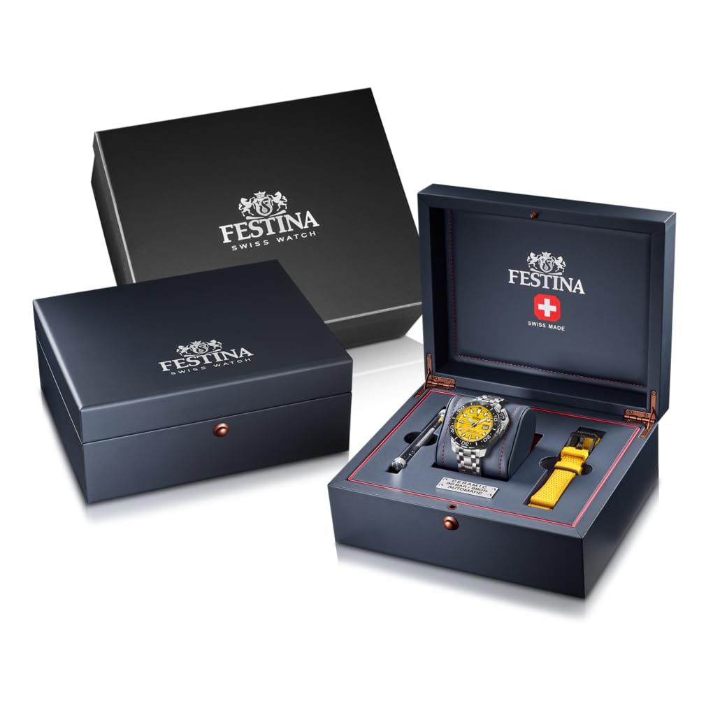 Festina Armbanduhr Automatic Diver Swiss Made