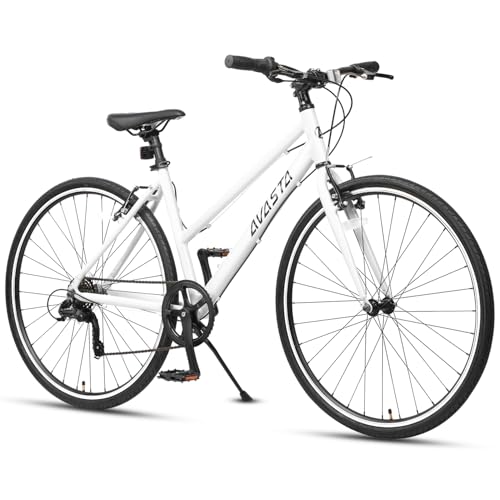 AVASTA Road Bike for Women Female Lightweight Step Through 700C Aluminum Alloy...