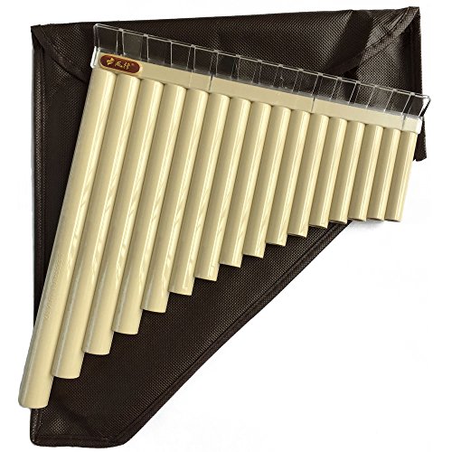 16 pipes pan flute c tone easy learning for beginner