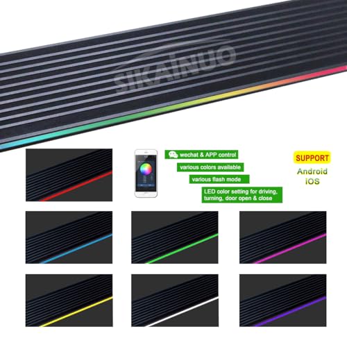 Estribos eléctricos LED retráctiles para BMW X7 2019-2025 miniatura 4