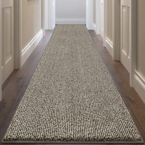 DOMUSTEX WashableRunner Rug 32" x 144", Non Slip Kitchen Rug, Absorbent Indoor Rug for Hallway, Floor, Bedroom by DOMUSTEX - Used condition - US$121.12