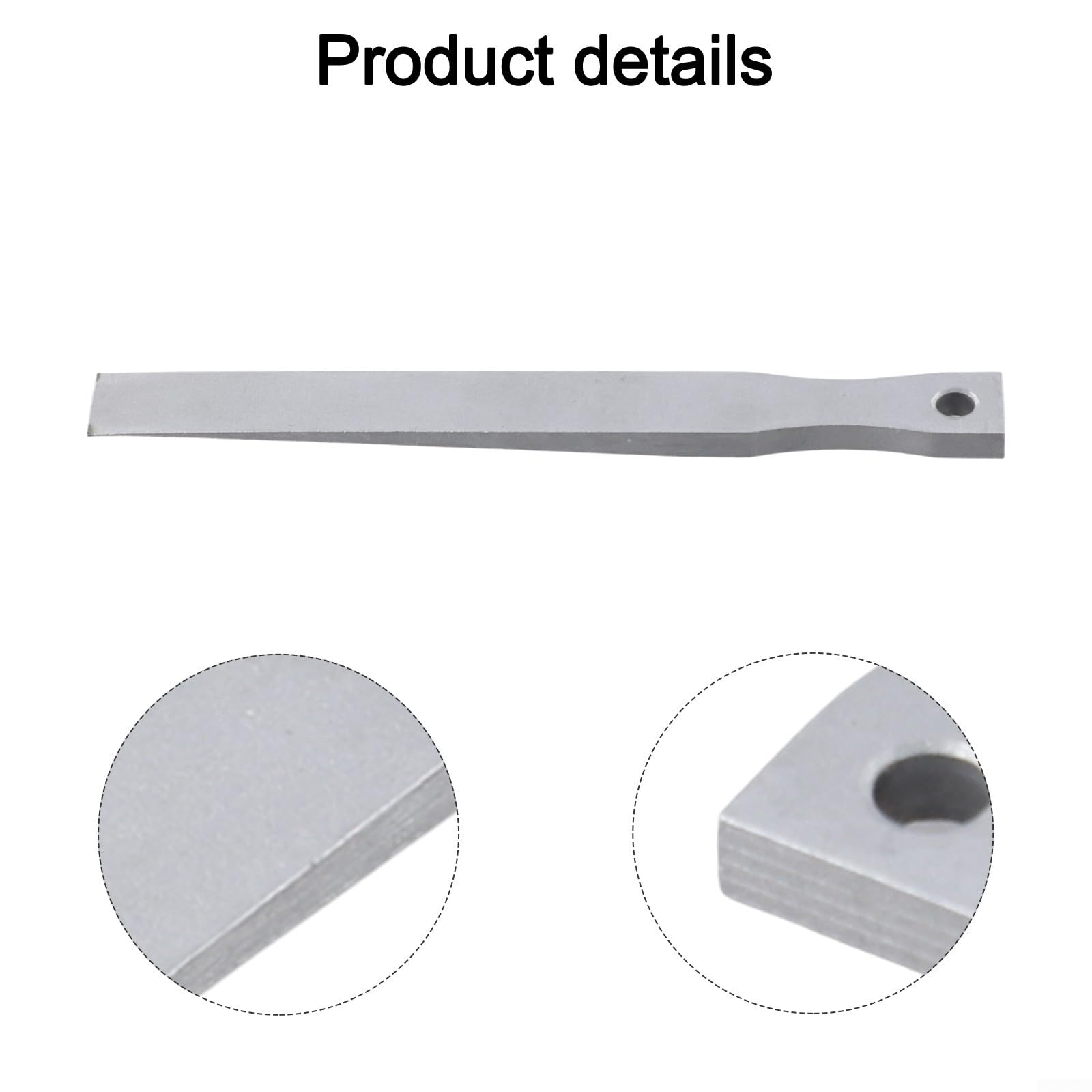 Jauge d'épaisseur de cale de soudure avec acier au carbone et placage chromé pour une mesure précise des espaces et des trous dans la construction et l'utilisation automobile (0,2-4 mm)