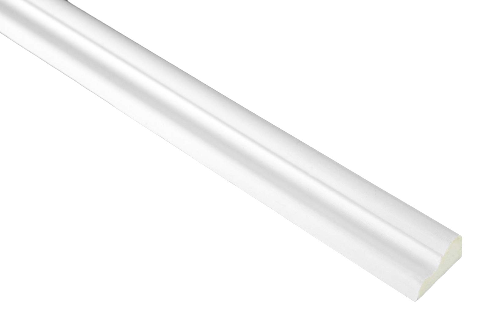Molduras de estuco HEXIM liso PU poliuretano construcción decorativa para pared y techo | 20 metros FH9115 24x14mm stock restante | molduras de espuma dura para papel pintado