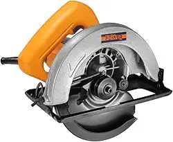 Serra Circular de Bancada Elétrica 220V Power 1000W 185mm 7/1.4" Ideal para Cortes Precisos em Madeira - Pró Euro