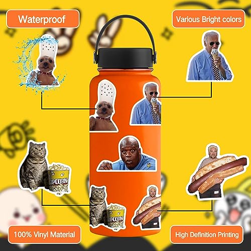 Pterosauria 150 Pcs Funny Stickers,Meme Stickers,Funny Stickers for Adults,Vinyl Stickers Waterproof for Adults,Laptop Sticker Pack,Bumper,Water Bottles,Computer,Phone,Hard Hat,Car Stickers Decals