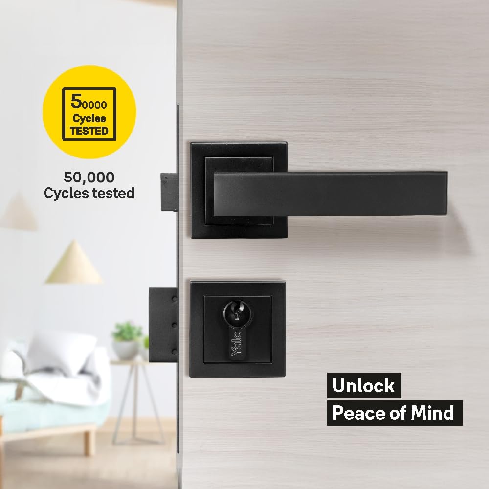 Yale YECM-405 Mortise Lock - Black Matt -2 Yale YECM-405 Mortise Lock - Black Matt -2