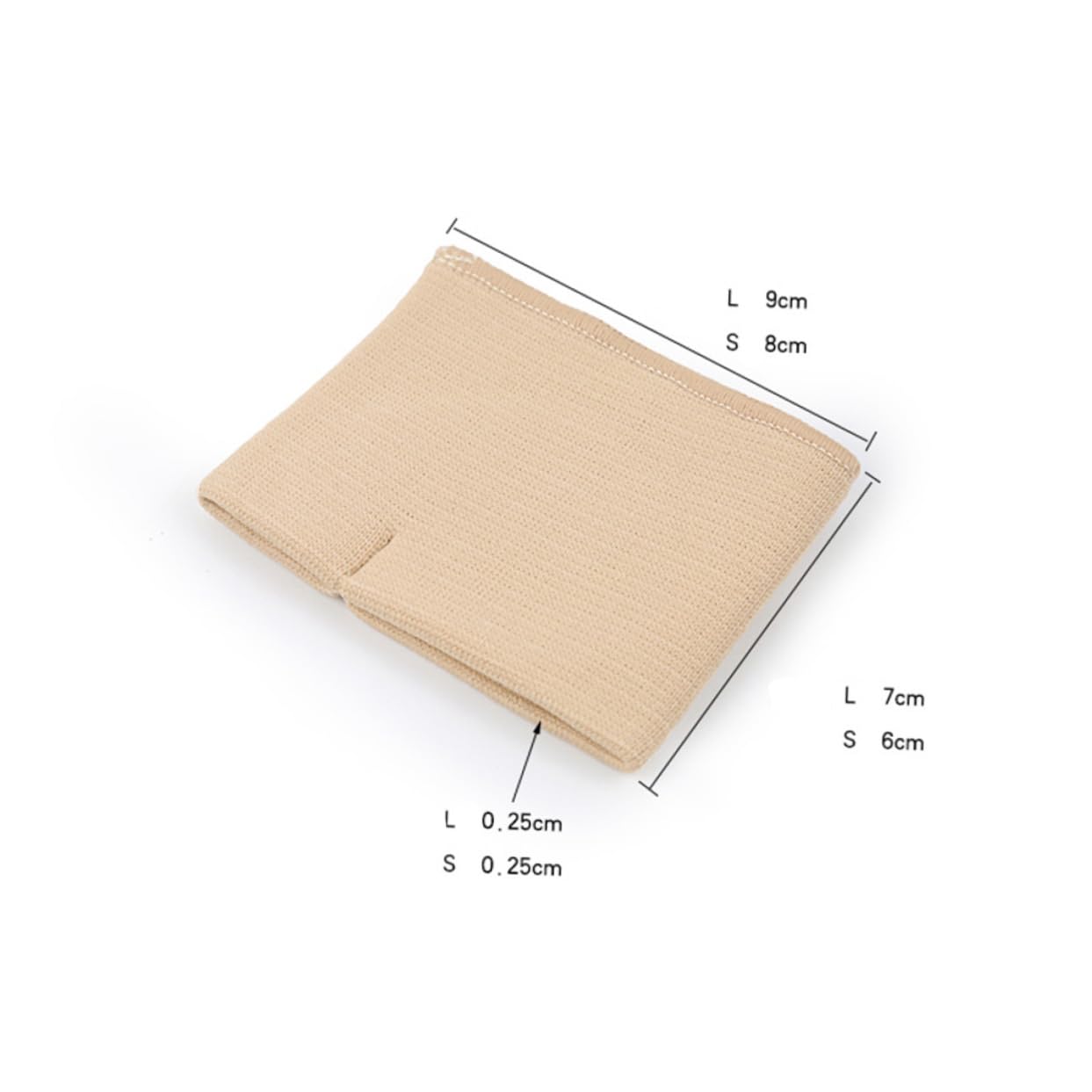 FOMIYES Thickened Bunion Pads Separator for Hallux Sleeves for Bunions Big Size l
