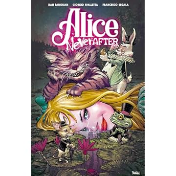 Capa do livro Alice Never After (Edição em Português)