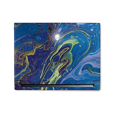 Image of MightySkins Skin Compatible With Alienware M18 R1 (2023) Full Wrap Kit - Blue Pour | Protective, Durable, and Unique Vinyl Decal wrap cover | Easy To Apply, Remove, and Change Styles | Made in the USA