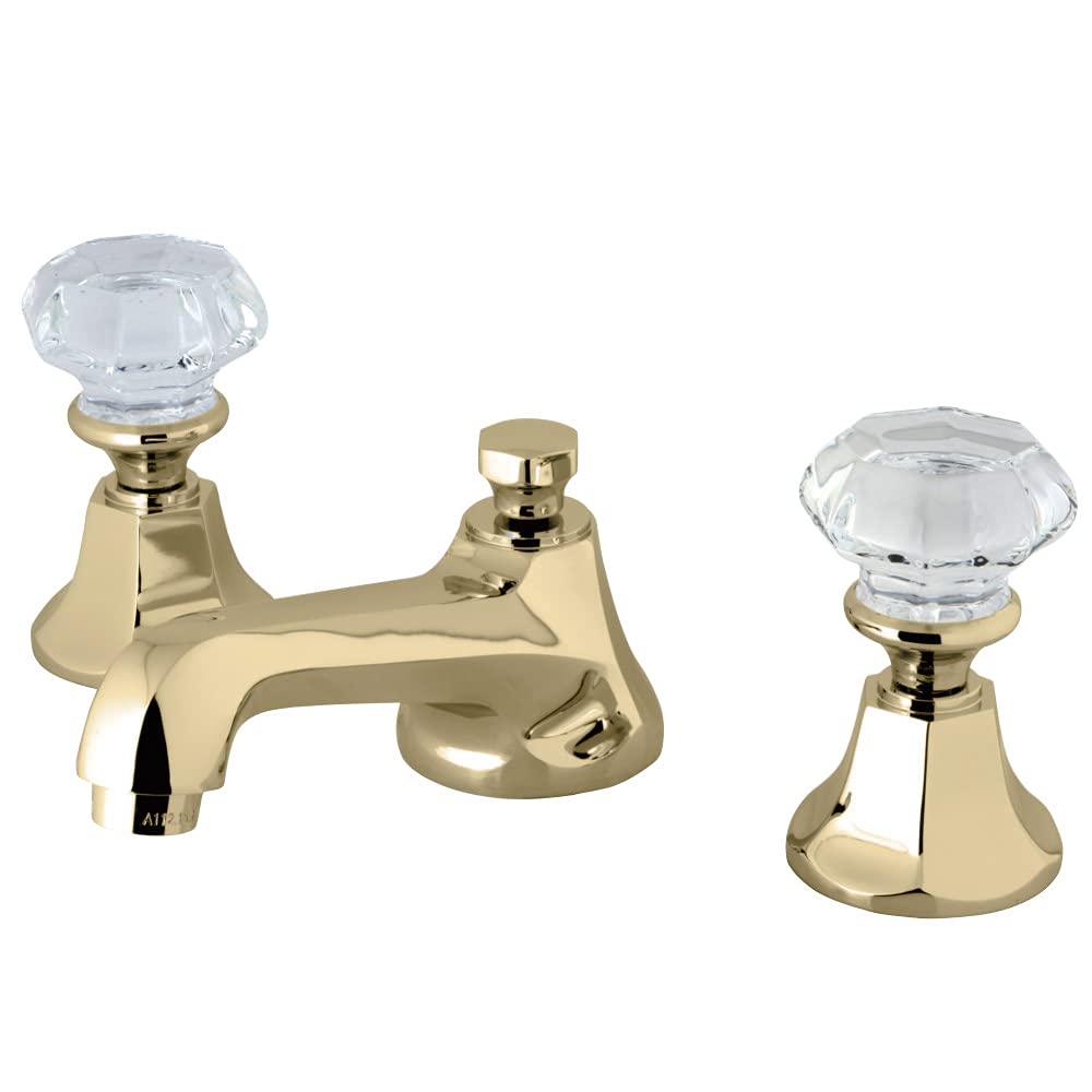 Robinet lavabo 3 trous robuste Kingston Brass KS4462WCL anti-ternissement