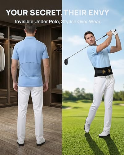 LVMEVIS Men's Golf Back Brace