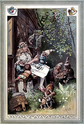 Poster Peinture sur toile Grimm Hermann Vogel 58x90 cm une idée cadeau culturelle