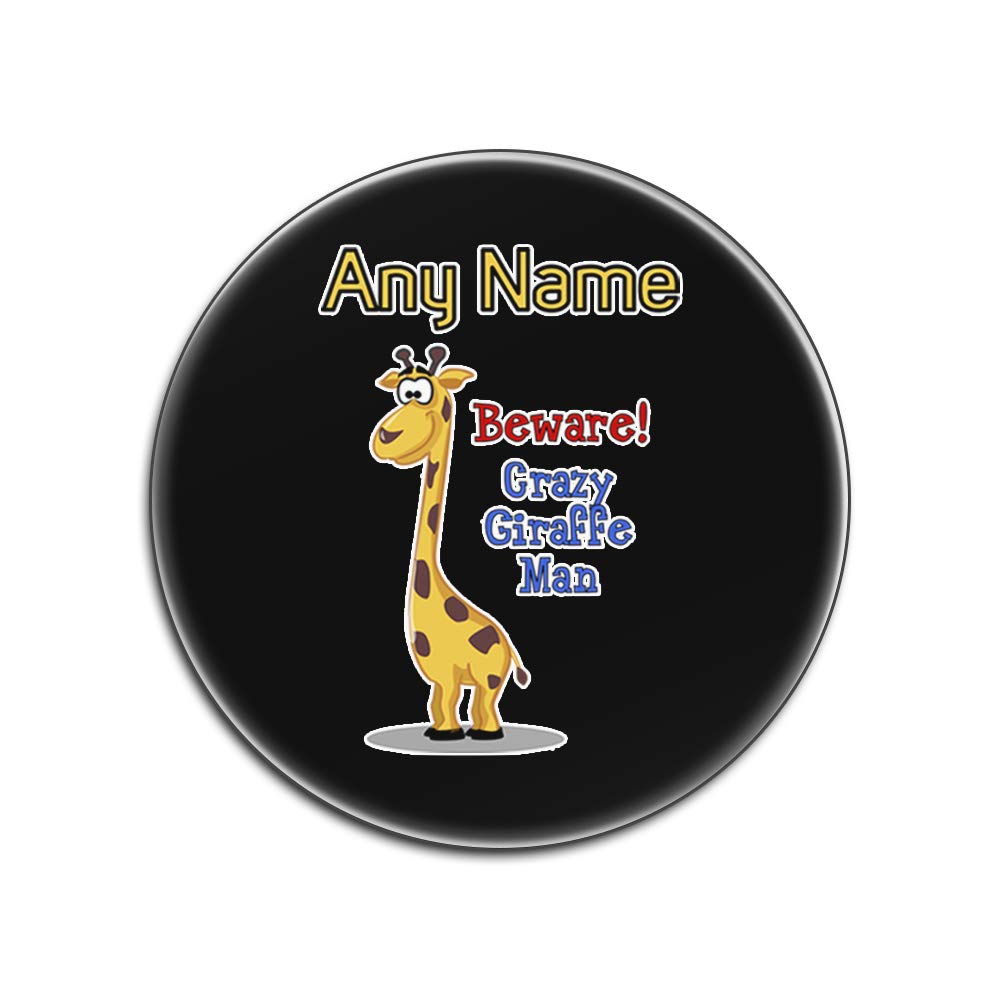 Sous-verres Crazy Girafe Man le cadeau personnalisable idéal pour un proche