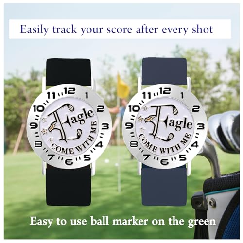 Compteur de score de golf et marqueur de balle aigle avec bracelet