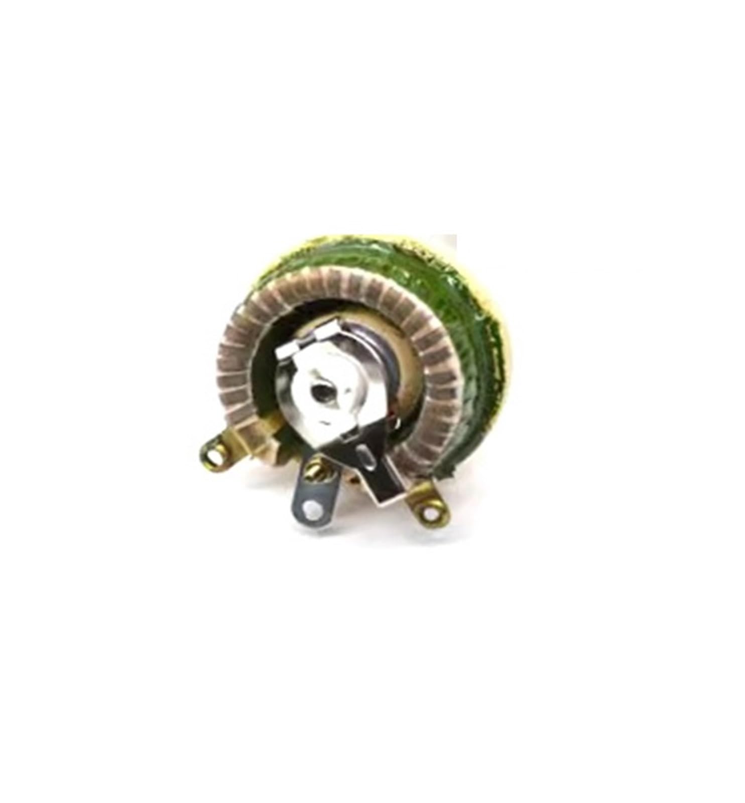 Reóstato de Alta Potencia BC1 de 25W, Alambre Variable Giratorio Enrollado, Forma de Disco, Resistencia Ajustable Deslizante (Color : 100R)