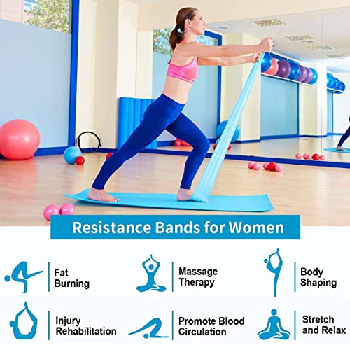 Image of Durafit Resistance Bands | Home Workout | Unisex | Toning | Exercise & Stretching | Mini Loop Bands | Pack of Multi-Color Bands (Exercise Band-B4-Pack of 2)