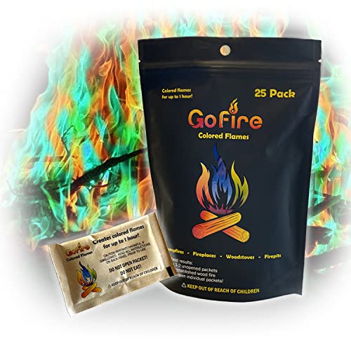 Gofire Ultimate Fire Starter 20-Count And Colored Flames 25-Count Bundle #TOP4