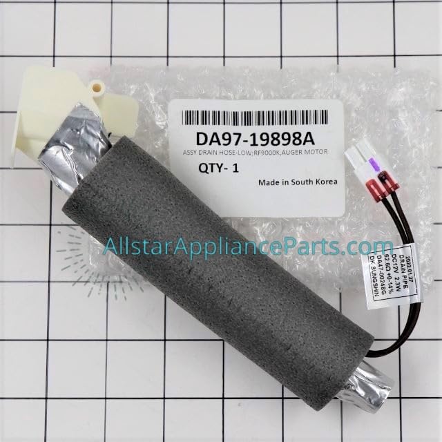 DA97-19898A Refrigerator Icemaker Drain Tube & Heater