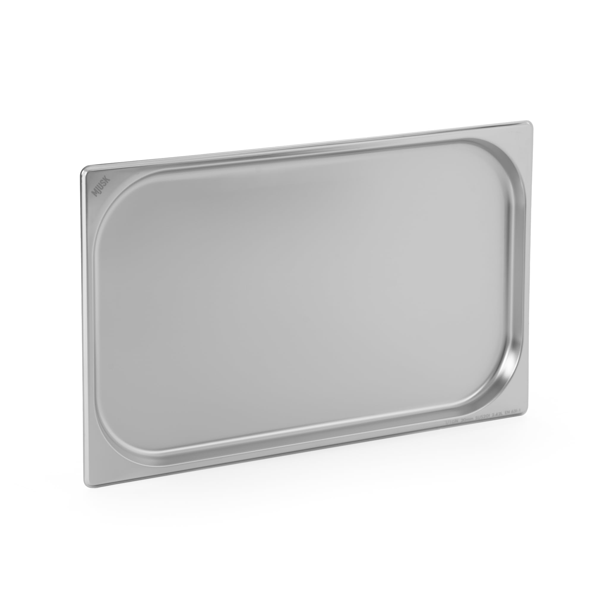 TECHNICA MJUSK Behälter GN 1/1 20 mm aus Edelstahl - Gastro Container stapelbar - Edelstahlwanne Küche - Hitzebeständig -40 °C bis 300 °C - Spülmaschinenfest