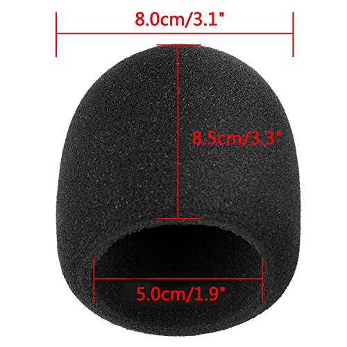 Mudder Mic Cover Foam Microphone Windscreen for Blue Yeti, Yeti Pro Condenser Microphone