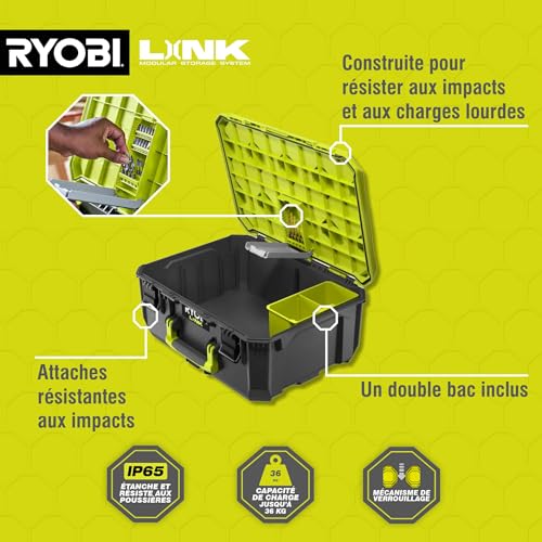 Boîte à outils RYOBI Link capacité 36 kg RSL102 - vue 3