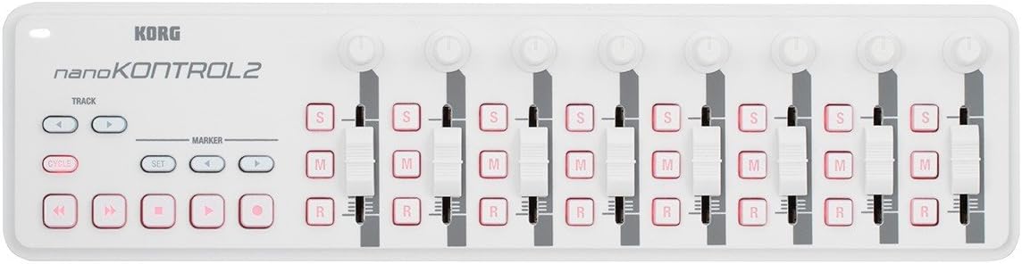 Korg, 1-Key Midi Controller (NANOKON2WH),White : Musical Instruments