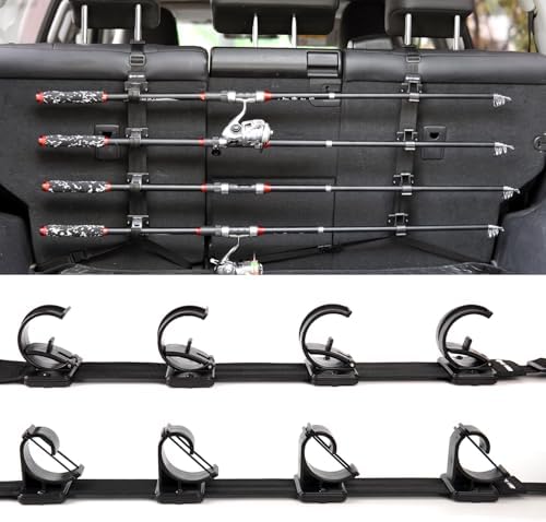 OJYDOIIIY Fishing Rod Racks for Car, 4-Rod or Combos Capacity Rod...