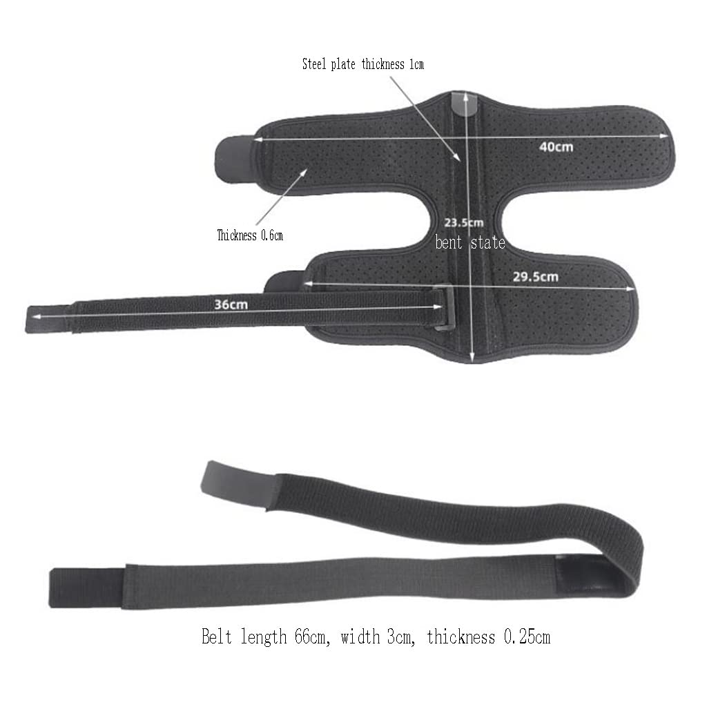 Tobillera, para esguince de Tobillo, tendinitis de Aquiles, Tobillera Ajustable para Mujeres/Hombres, Tobillera de Neopreno Transpirable de Metal para Correr, fútbol