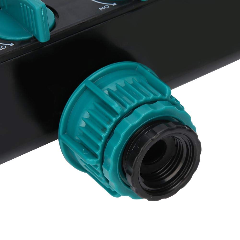 Schlauchteiler, Gartenschlauchteiler, DN20 DN25 FNPT Wasserhahnteiler mit 1/4-Zoll-Schnellanschluss-Bewässerungsarmatur