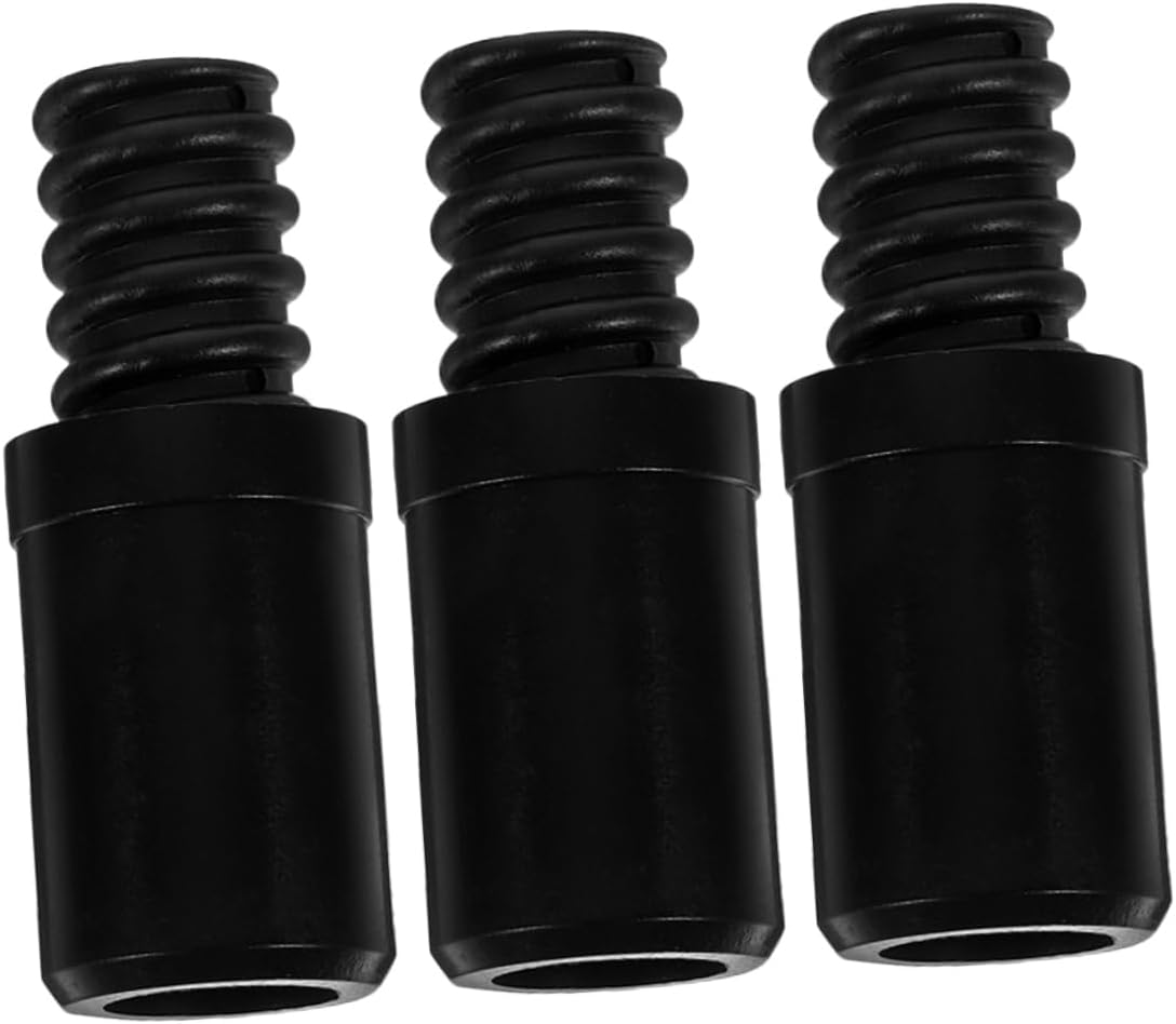 PRETYZOOM 15pcs Replacement Handle Adapter Threaded Tip for Extension Pole Easy Install Broom Connector