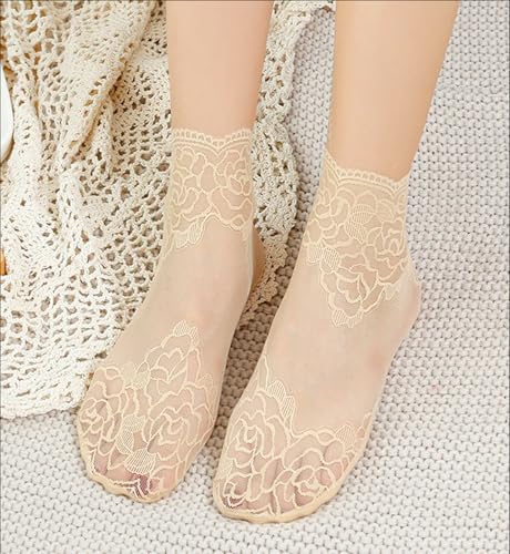 Image of NICSY New Desigen Girls Women's Comfort Ankle Length Socks No Show Low Cut Socks Multicolor (Free Size Pair Pack)