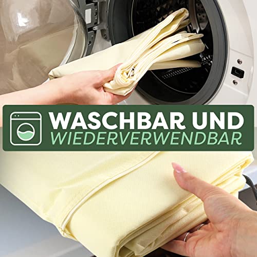 Praknu Winterschutz für Kübelpflanzen 155 x 100 cm – Frostschutz Pflanzen – Ansicht 5