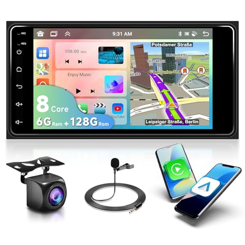 Autoradio pour Toyota Corolla Land Cruiser avec Navigation Wi-Fi en Voyage