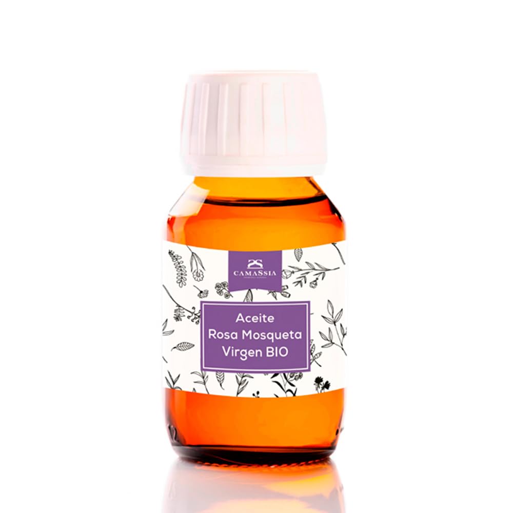 Camassia Aceite de rosa mosqueta virgen BIO | Aceites vegetales | De extracción al CO2 y de agricultura ecológica | 250ml