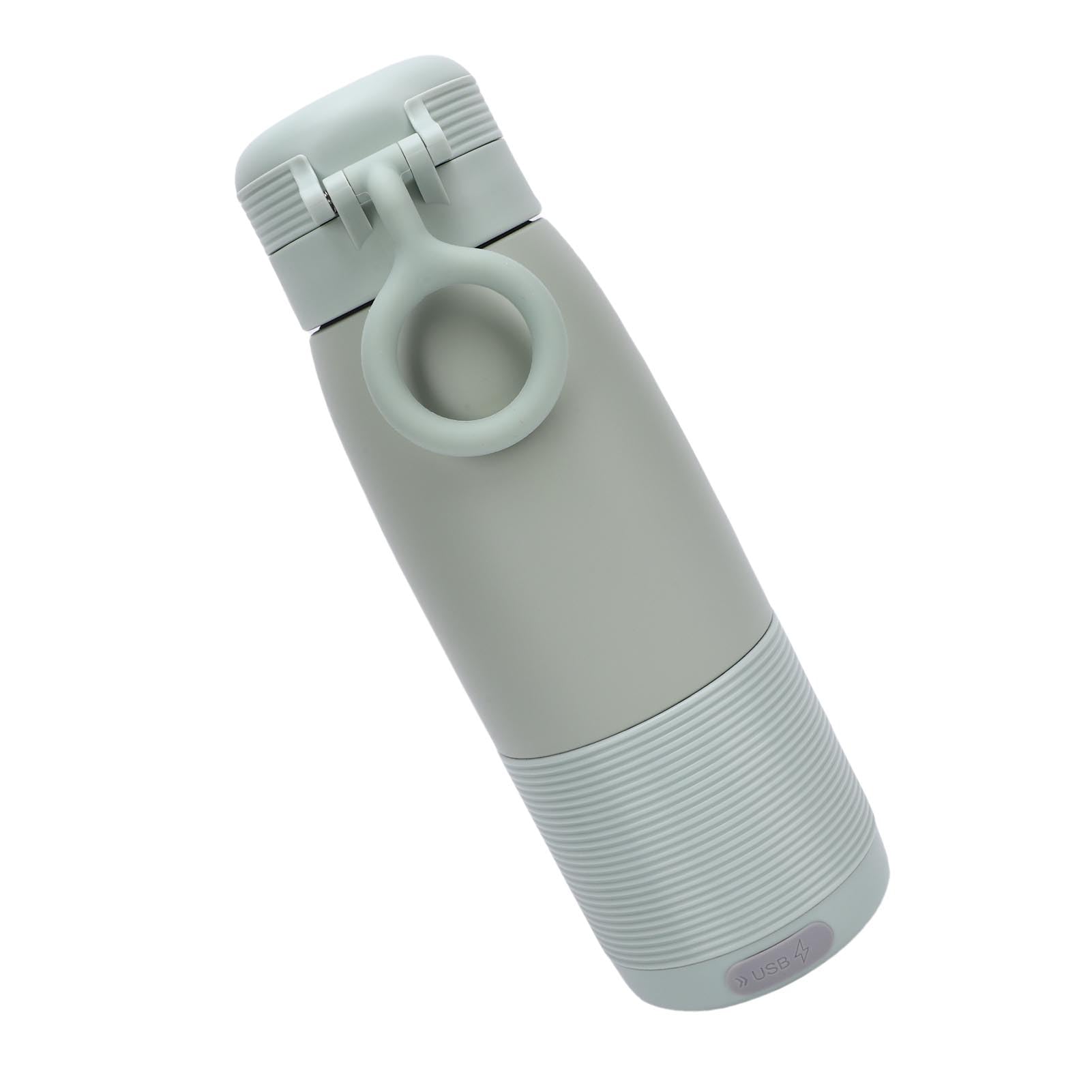 Sxhlseller Scaldalatte a Batteria da Viaggio |500 Ml 5000 MAh Ricaricabile, Regolabile 37°C-55°C, per Veicoli Auto (500 ml 5000 mAh)
