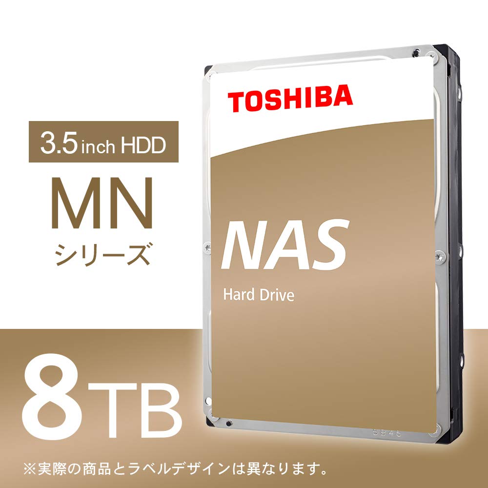 Fieldlake MNシリーズ 内蔵型HDD 3年保証 8TBx4個 東芝製HDD MN 
