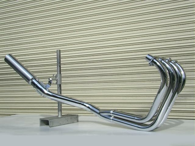 ゼファー用 アルミマフラー格安‼️豪管 ゼファー400 ゼファーχ 4-2-1 