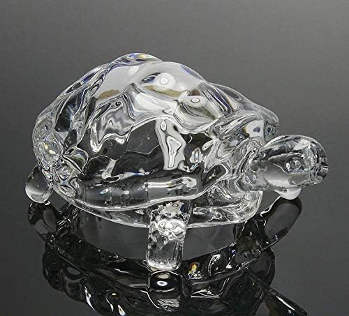 WhopperIndia Crystal Crystal Tortoise or Turtle Animal Figurine Lucky Gift for Your Loved One Set of 2