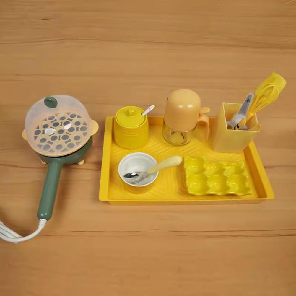 Montessori Kids's Cooking Set, Mini Kitchen Safety Tools, Egg Frying Work