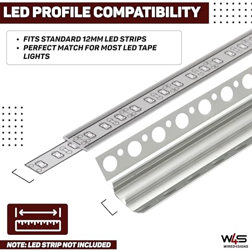 Kit de tira LED blanca para nichos, 300 mm, sin driver miniatura 7