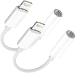 USB C Headphone Adapter iPhone 17 Dongle Type C to 3.5mm Jack Audio Adapter iPhone 16 USBC to Aux Adapter Compatible with iPhone 15, MacBook Pro/Air, Chromebook, Galaxy 2 Pack