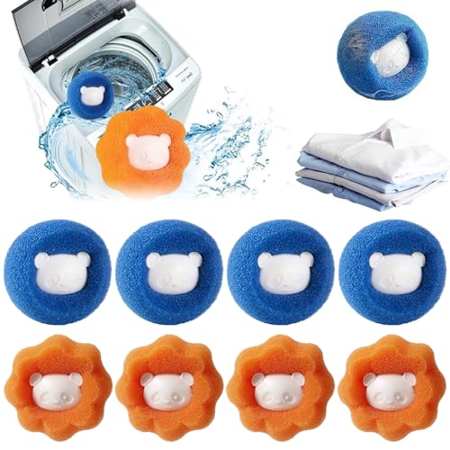 HonexCesng Boule Anti Poils Machine à Laver Réutilisable