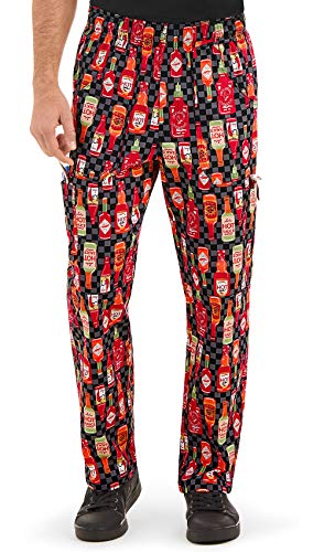 Chefuniforms.com Men's Saucy Cargo Utility Chef Pant (Xs-3X) (Large) #TOP21