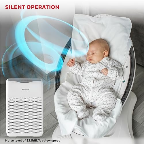 Honeywell Air Touch V2 - H13 HEPA, 388 sq.ft Coverage, 4‑Stage Filtration Removes 99.99% Pollutants & Allergens - Image 5