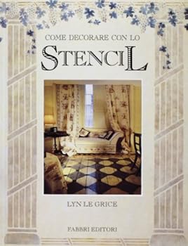 Paperback Come decorare con lo stencil [Italian] Book