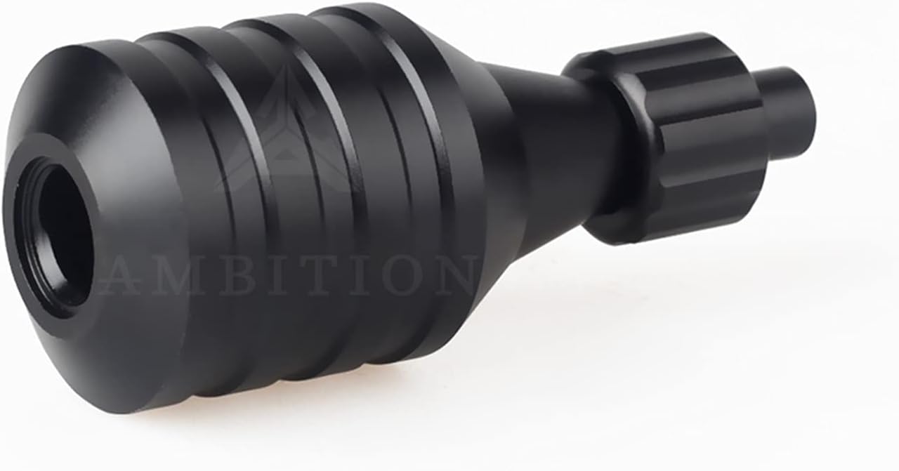 タトゥーカートリッジグリップアルミ合金調節可能なカートリッジグリップは、タトゥー機の消毒キャビネットに入れることができます(Blac