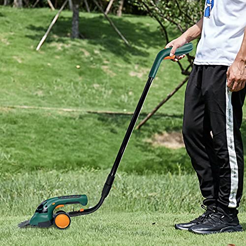 NING Accu-grastrimmer, accu-grastrimmer en tuinschaar, 1500 mAh, grasmaaier, 7,2 V - Afbeelding 5